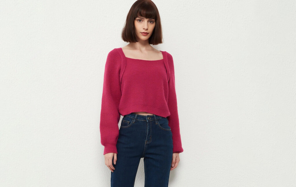 Cotton Knit Sweater